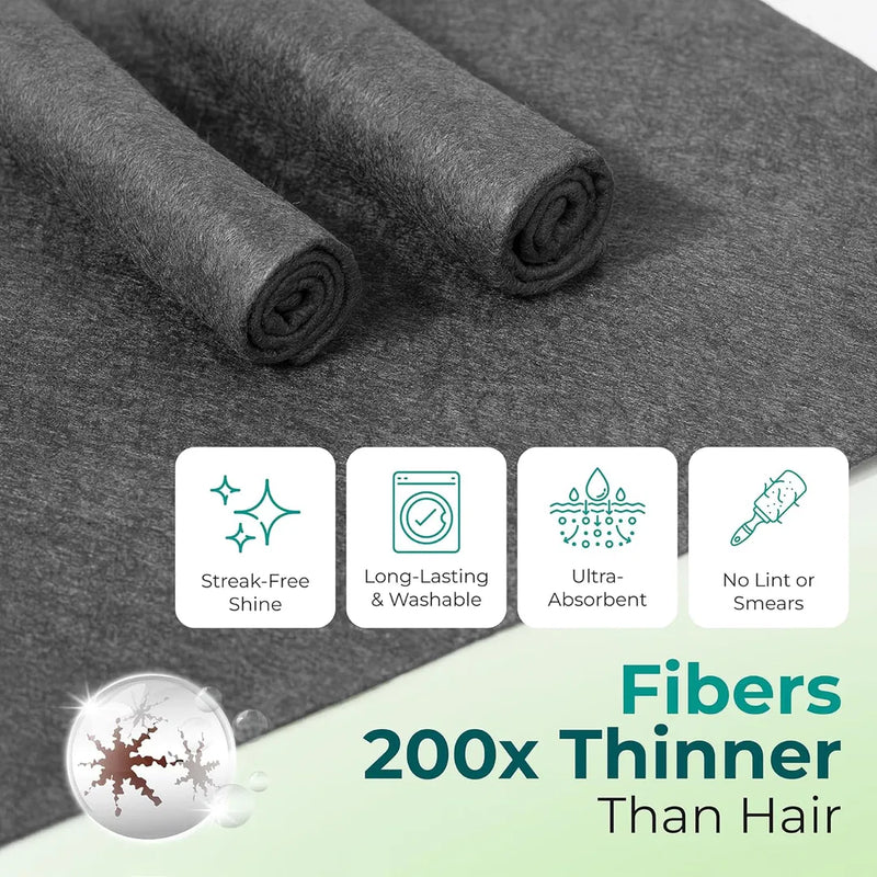 Magic Cleaning Cloth Microfiber for Dusting (Pack of 5)