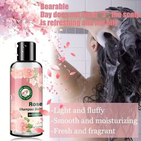 Rose Body Wash and Rose Shampoo (Combo of 2)
