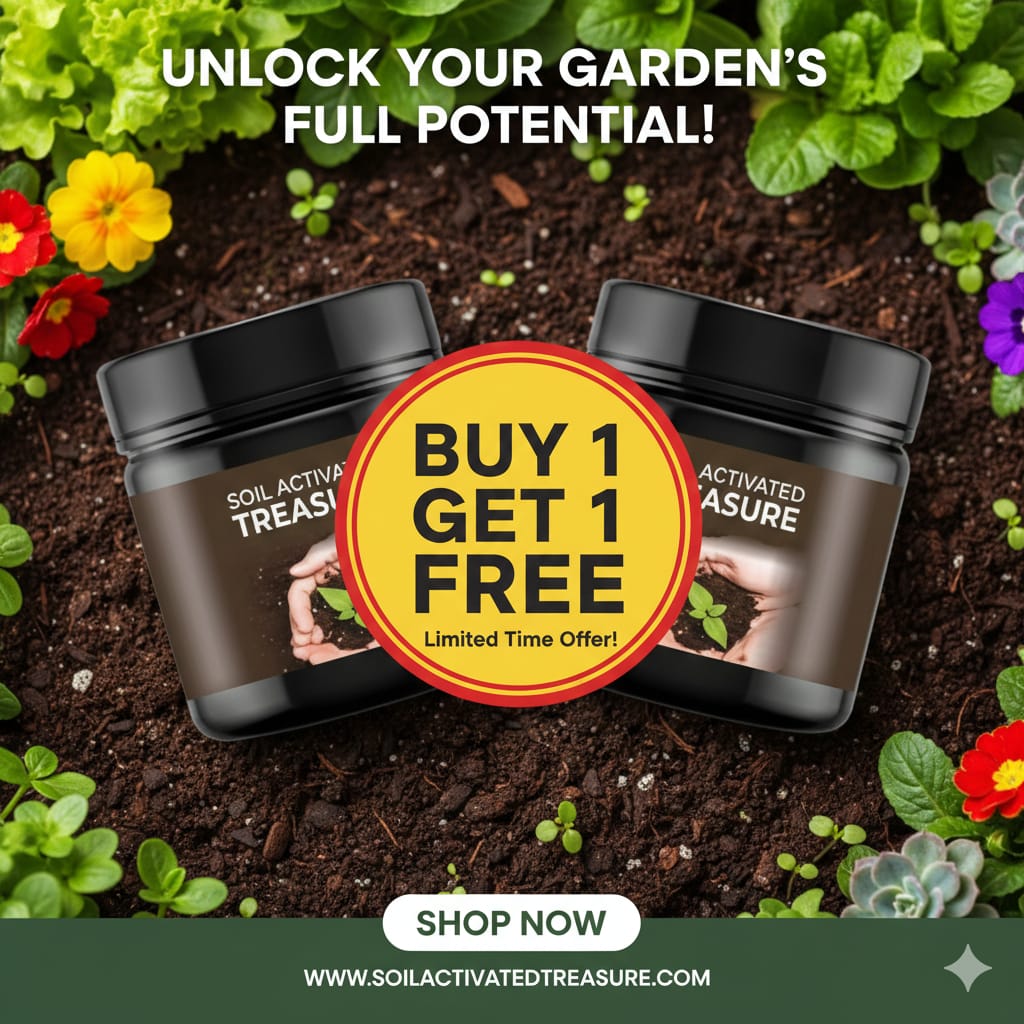 Soil Activated Treasure Premium Soil Activator 200gram ✨(Buy 1 Get 1 FREE) ✨