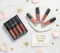 Nude Red Edition Different Shades Liquid Lipstick Set of 4 (16ml)