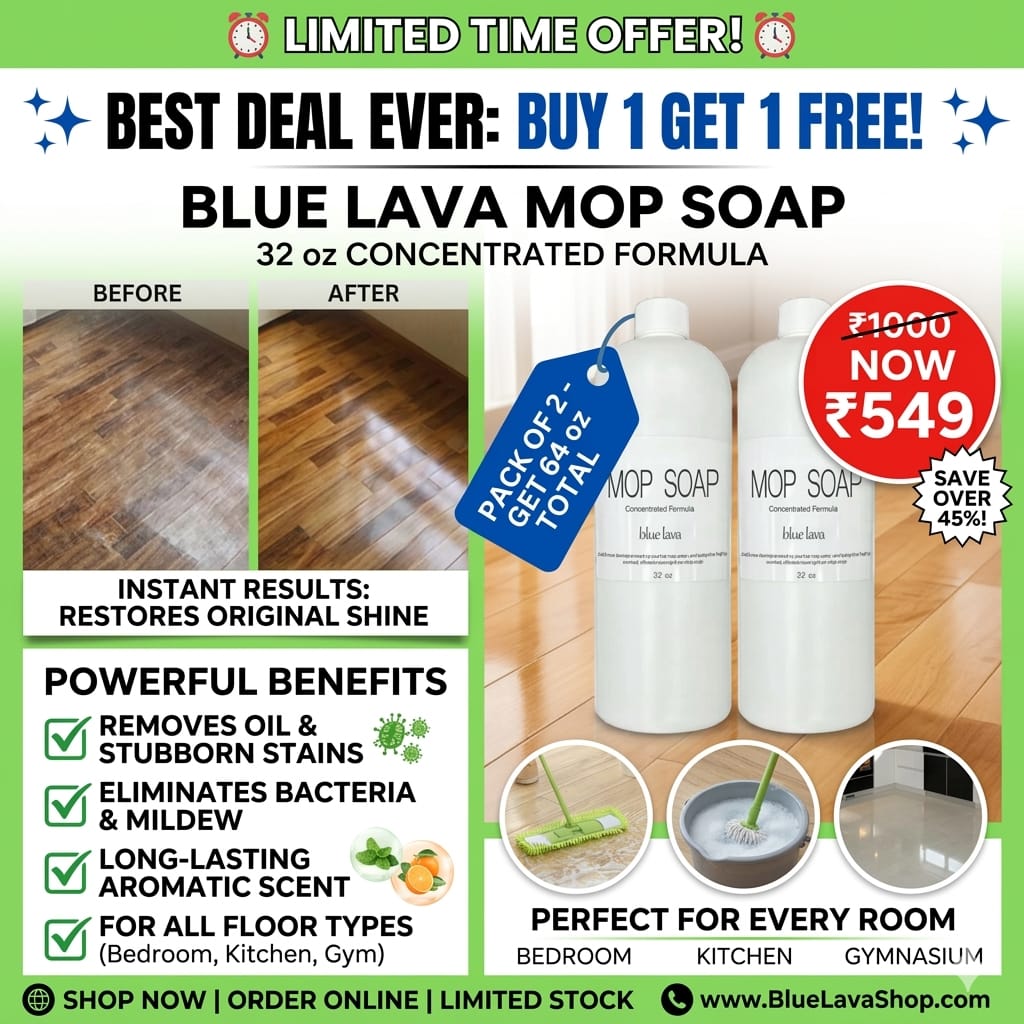 Mop Soap for Floor Cleaning 900 ml (Pack of 2)