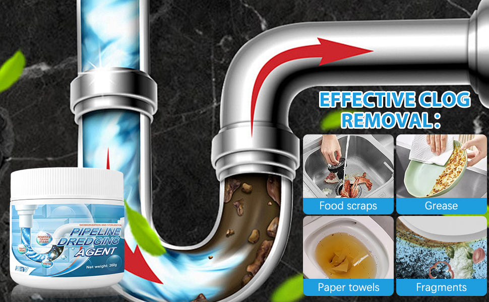 Toilet Cleaning Agent Powder Foaming 500 gm (Pack of 1)